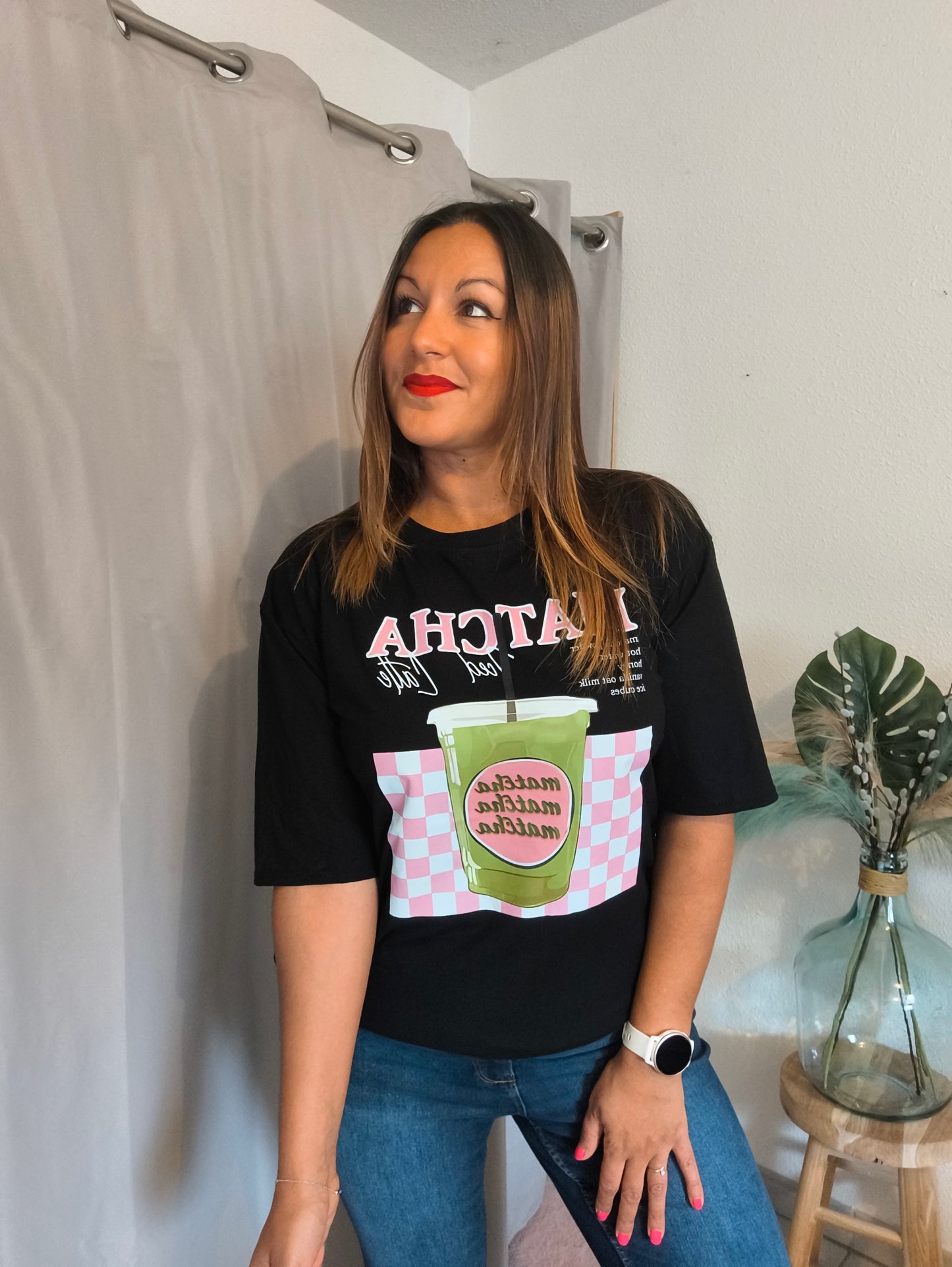 T-Shirt Matcha Iced Latte