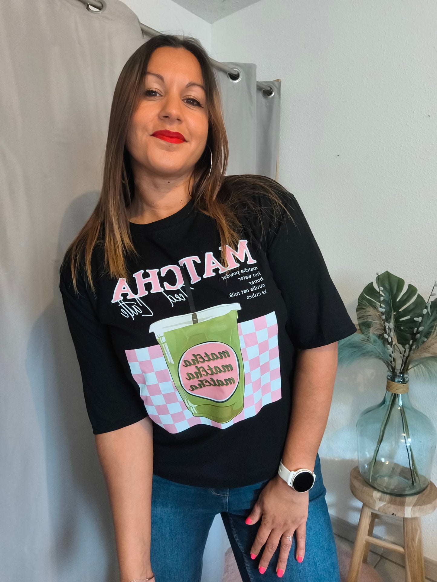 T-Shirt Matcha Iced Latte