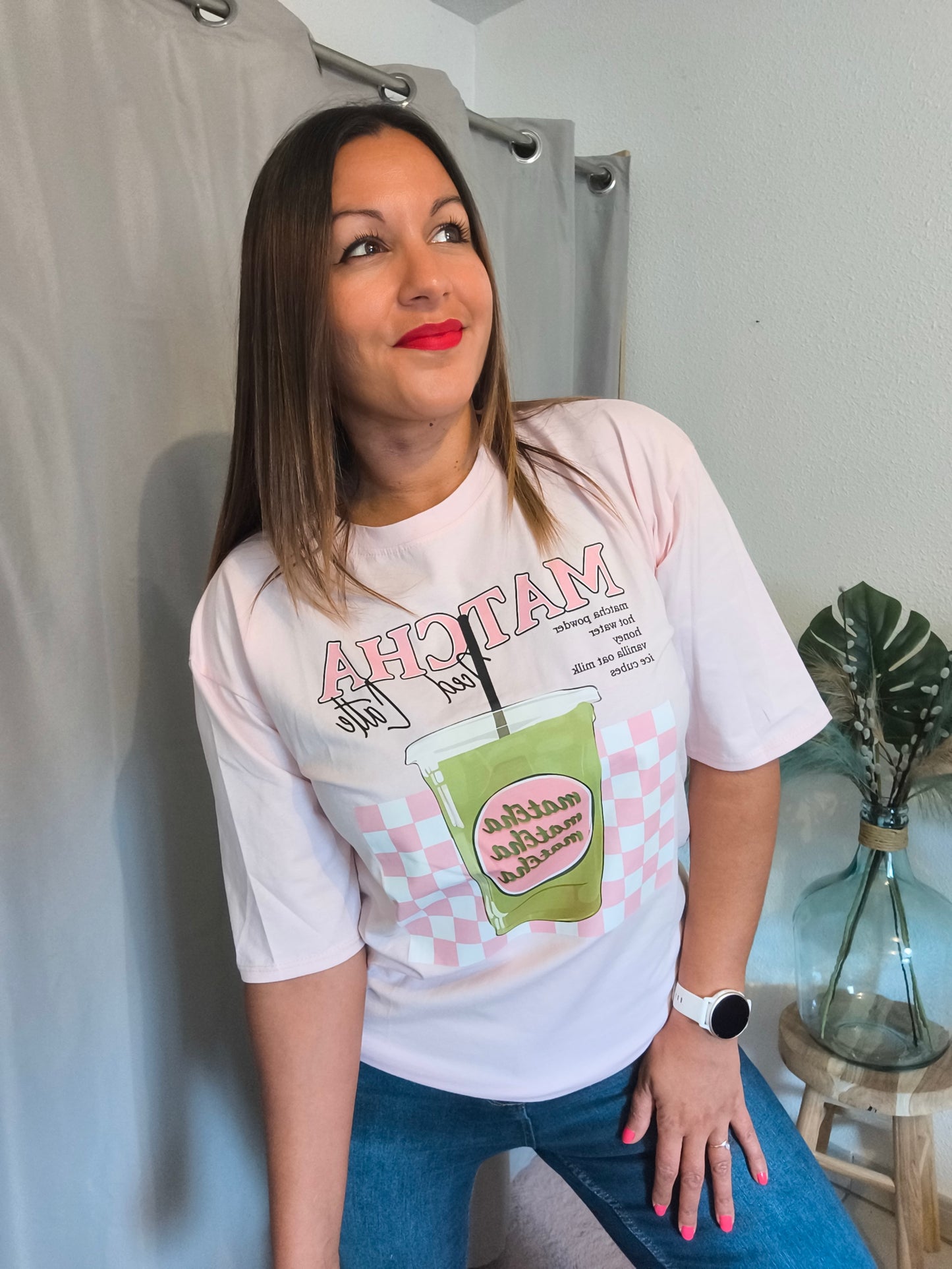 T-Shirt Matcha Iced Latte