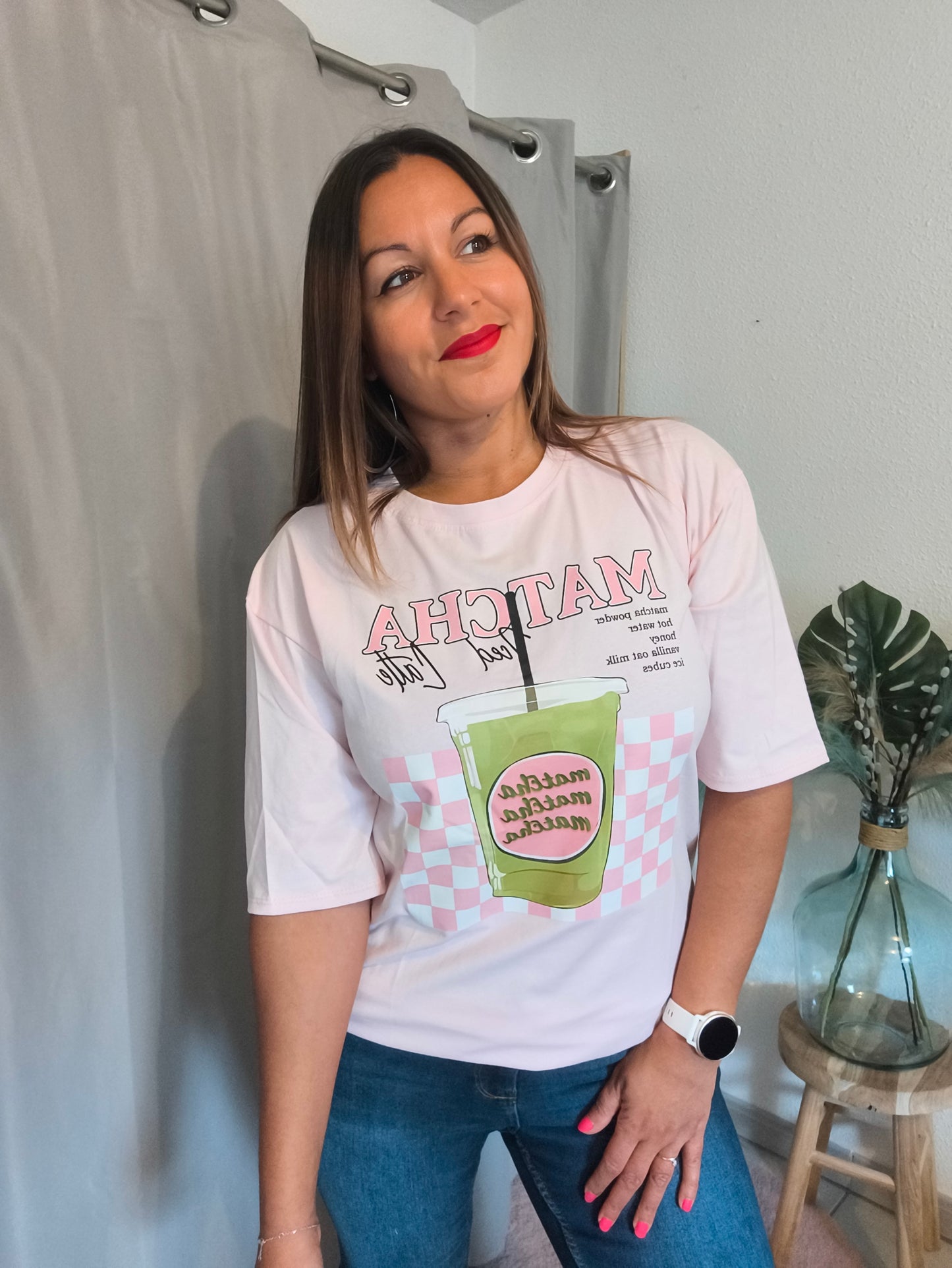 T-Shirt Matcha Iced Latte