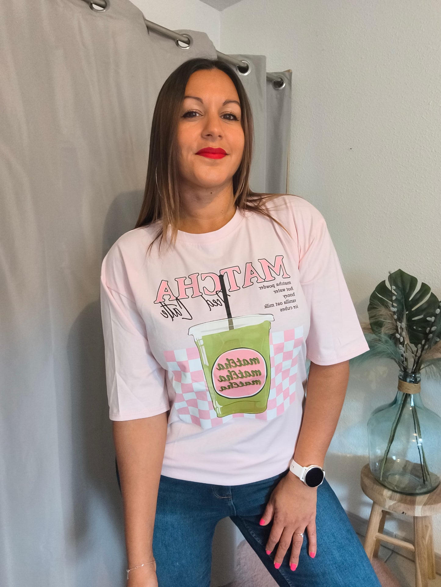 T-Shirt Matcha Iced Latte