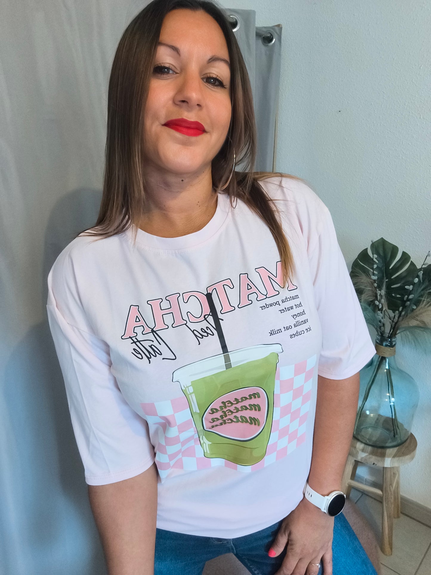 T-Shirt Matcha Iced Latte