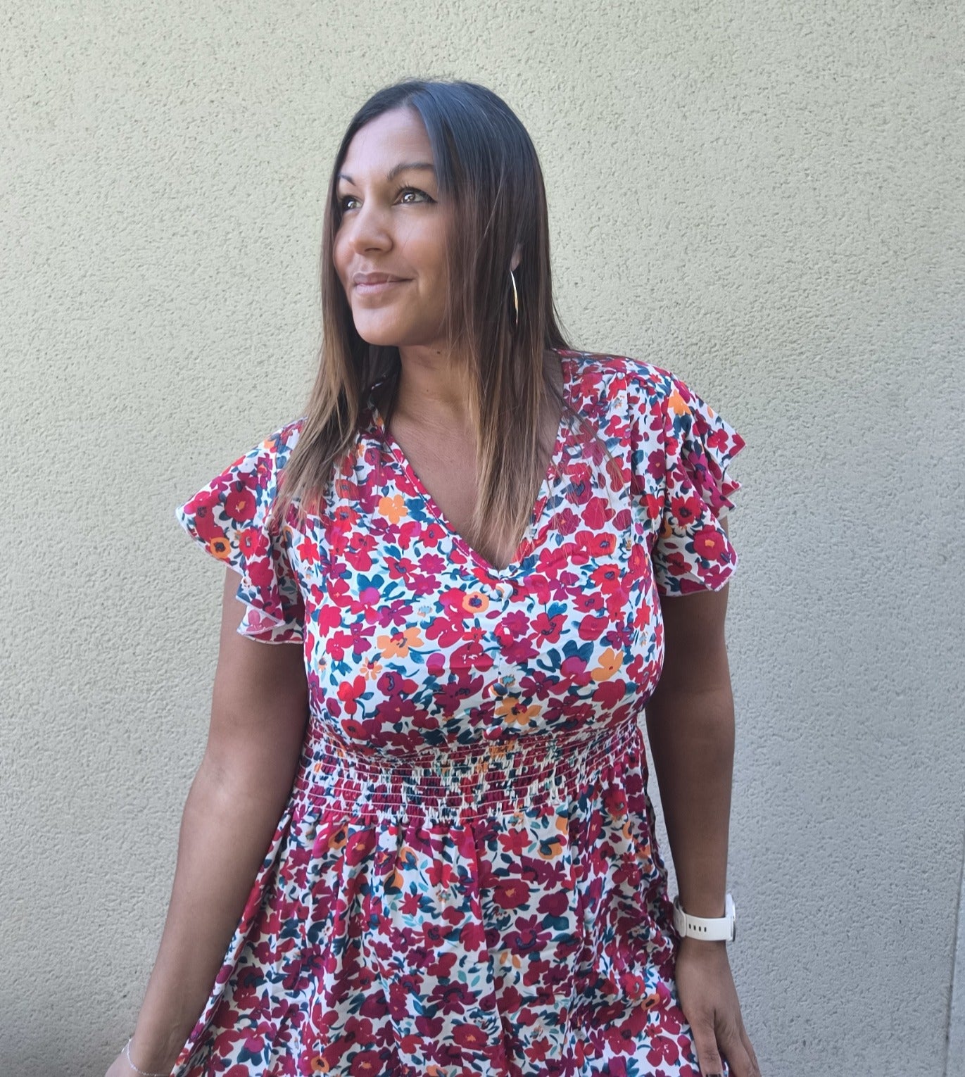 Robe Longue Fleurie