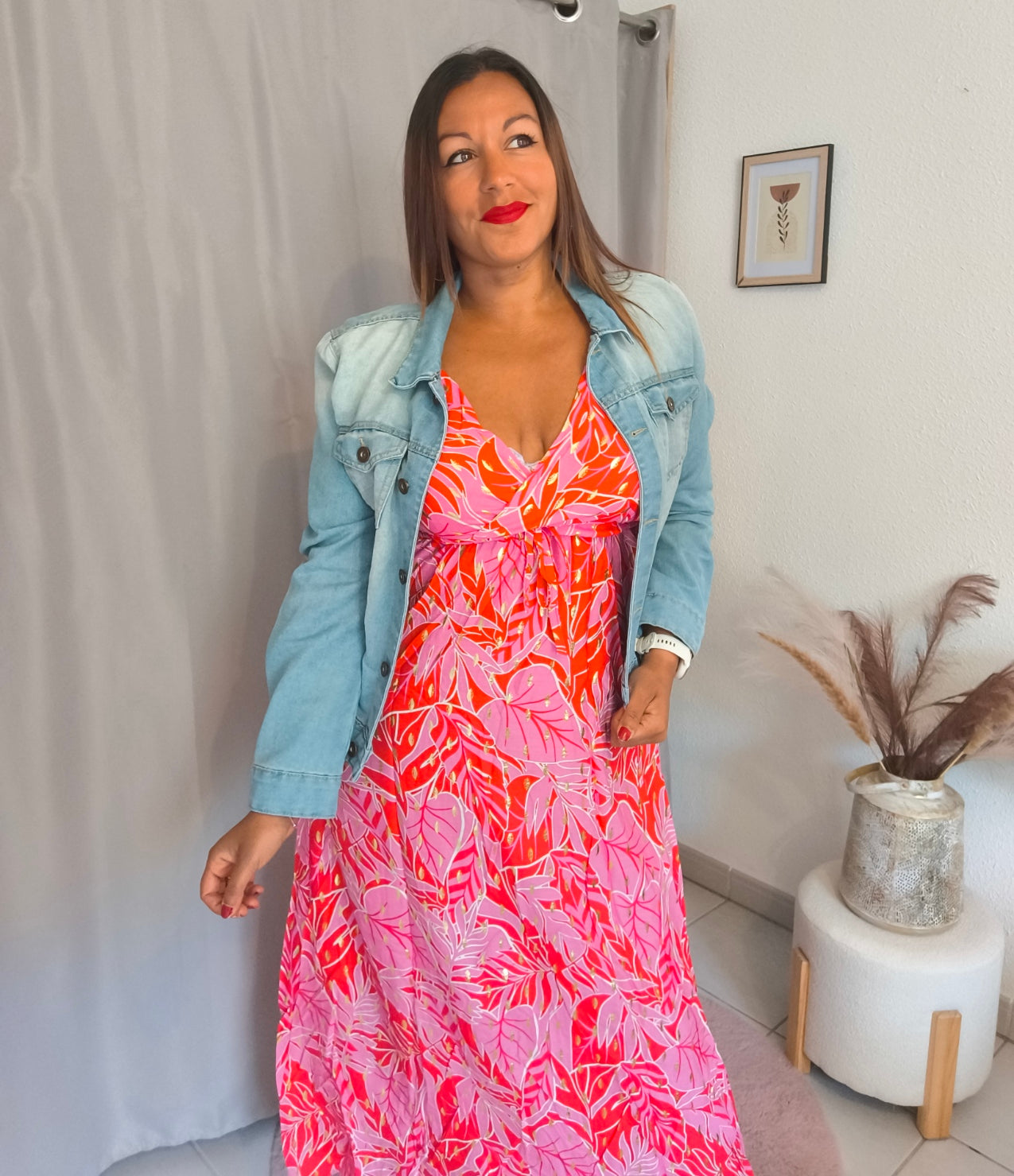 Robe punchy estivale