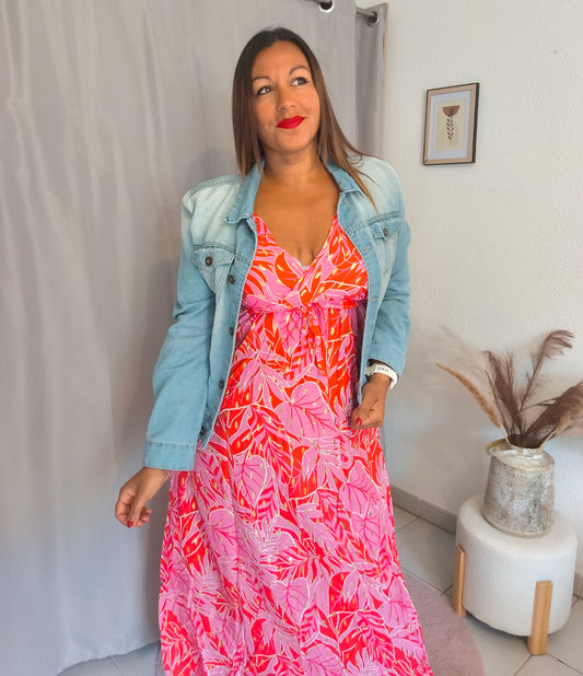Robe punchy estivale