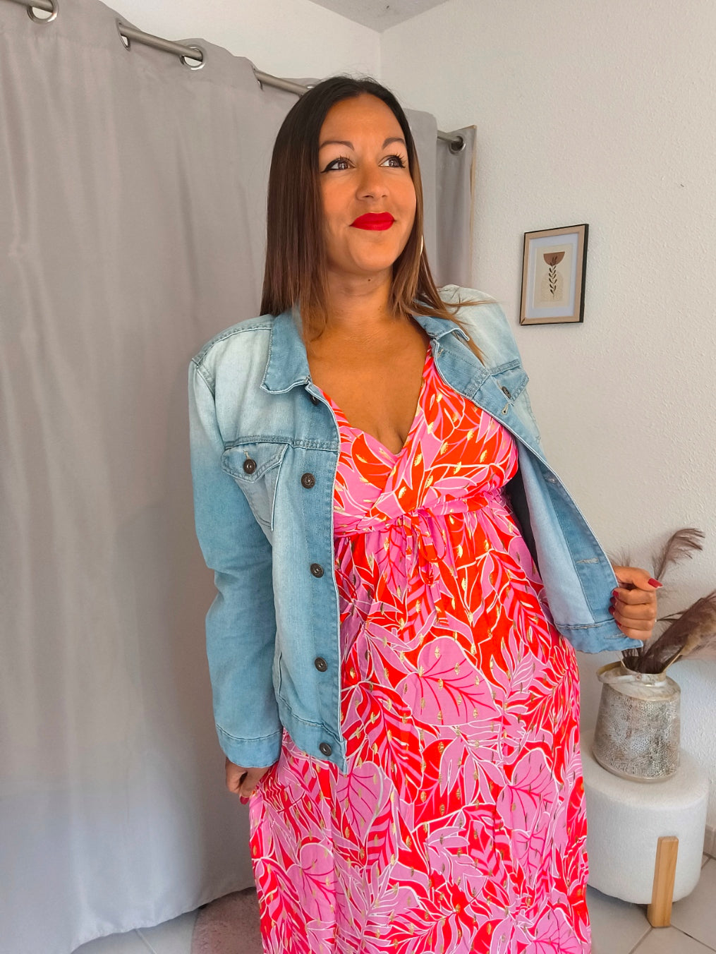 Robe punchy estivale
