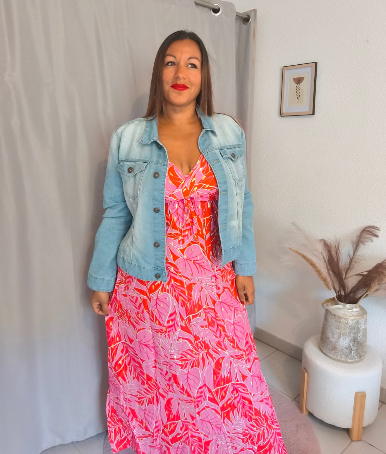 Robe punchy estivale